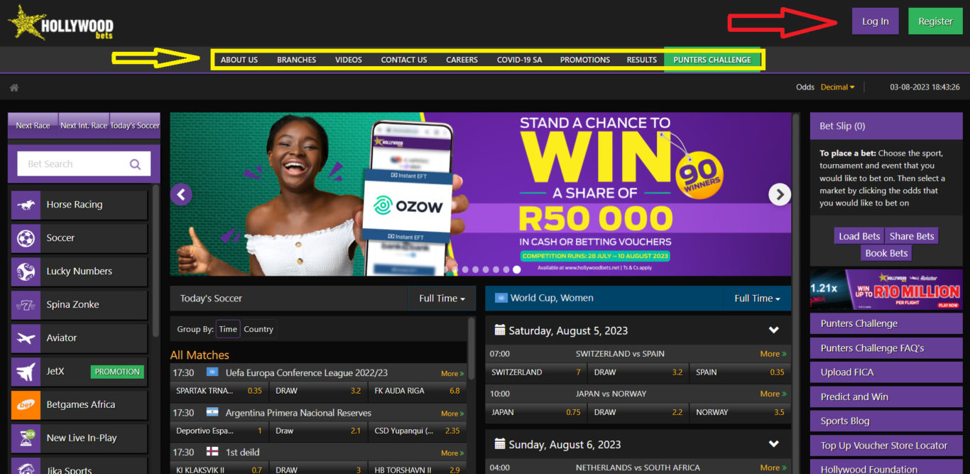 Hollywoodbets Online Betting Experience in Nigeria